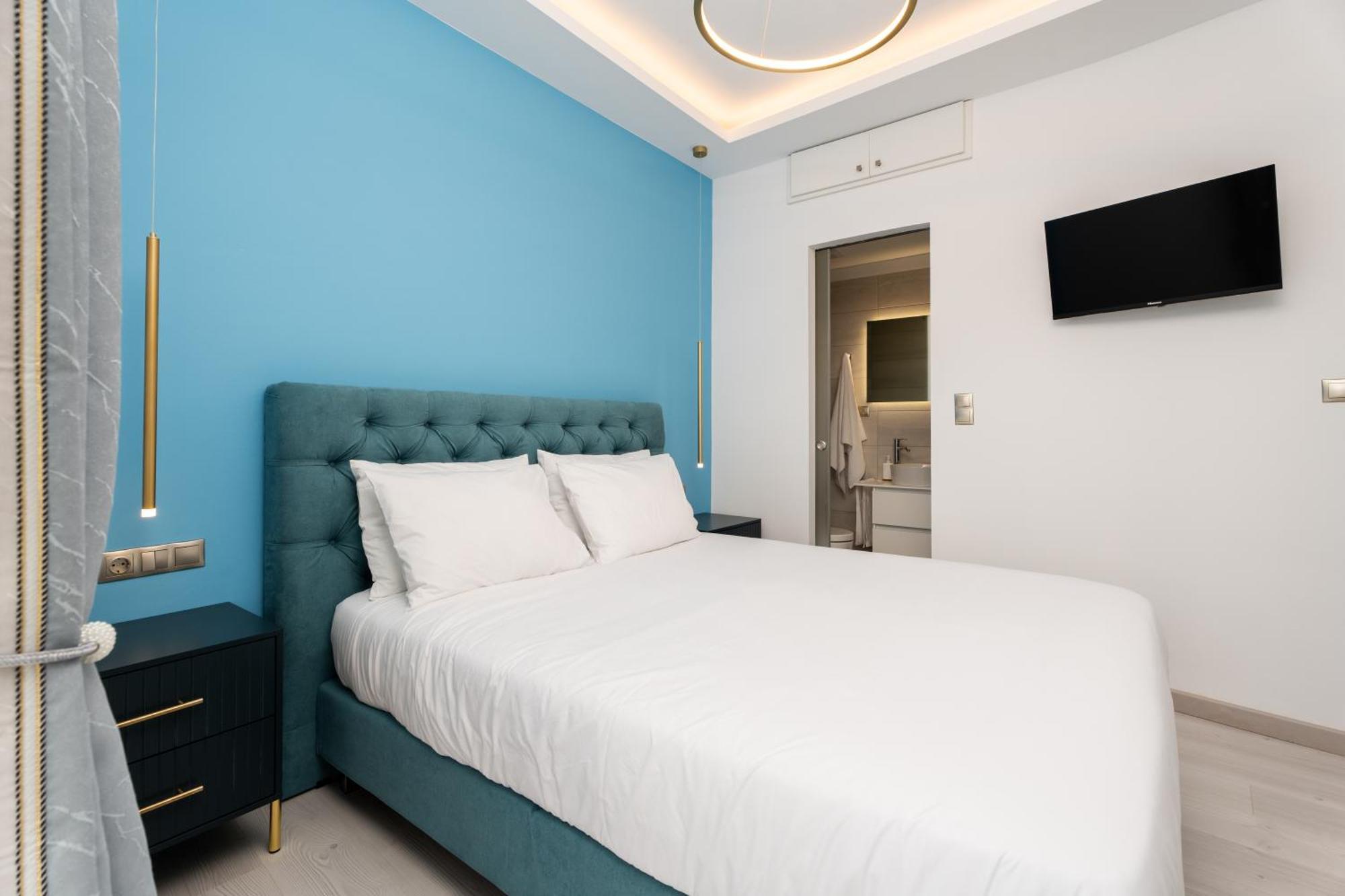 Secret View Apartment, With Private Jacuzzi Rethymno Esterno foto
