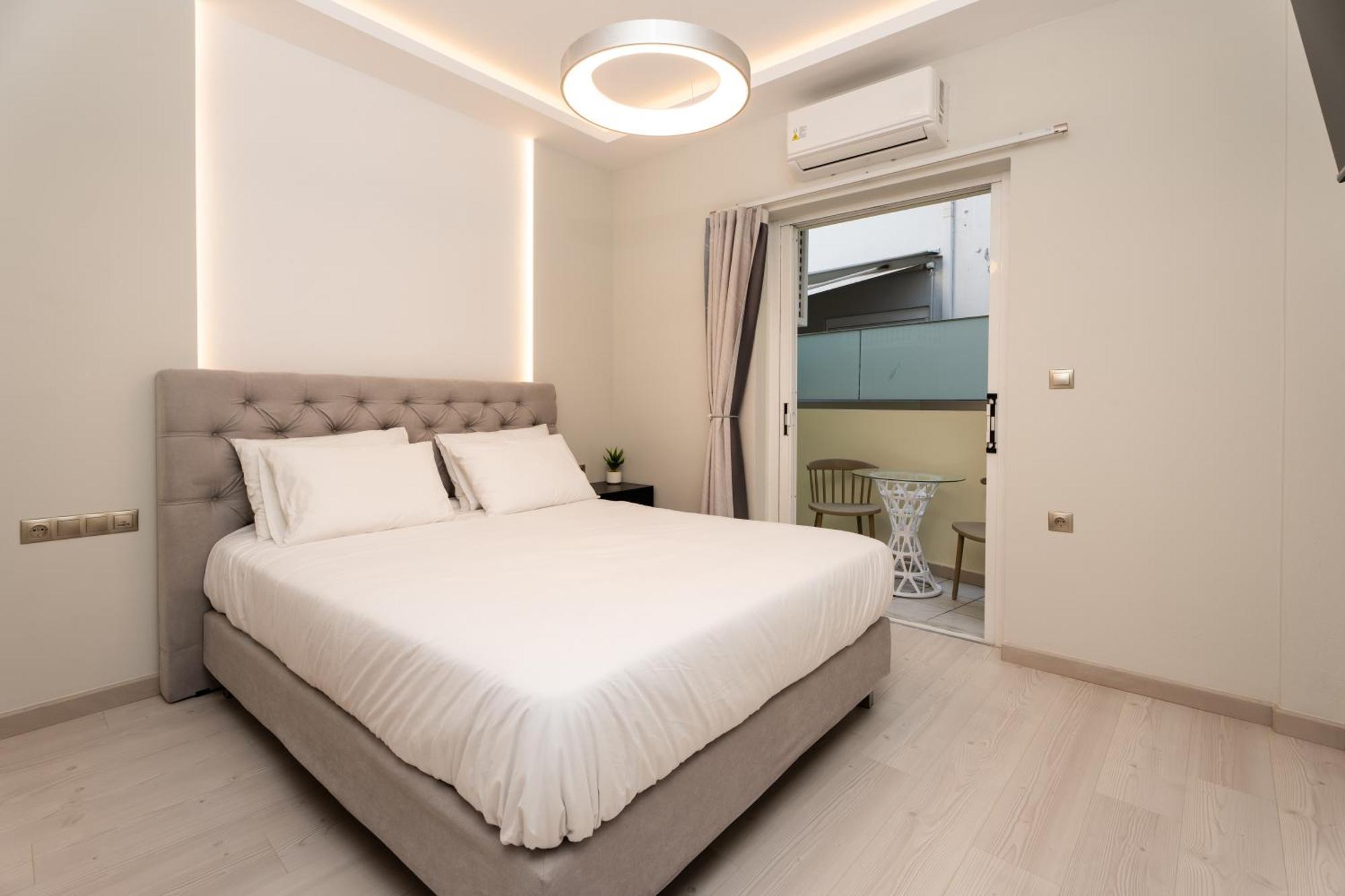 Secret View Apartment, With Private Jacuzzi Rethymno Esterno foto
